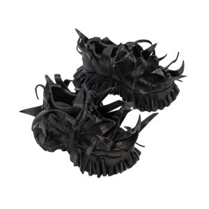 Leather Platform Shoes