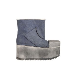 Designer Platform Ankle Boots