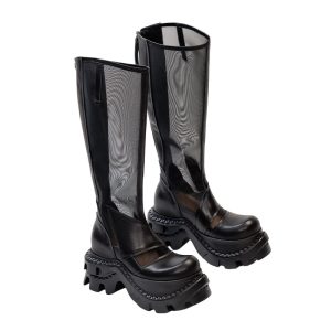 Breathable Platform Sandal Boots for Summer Wear