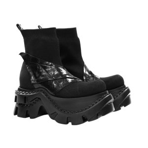 Designer Leather Ankle Boots for Women
